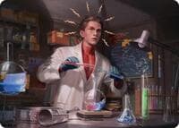 Peter Parker Art Card (3/54) - Art Series: Marvel's Spider-Man - Magic: The Gathering card