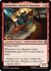 Hobgoblin, Mantled Marauder - Marvel's Spider-Man - Magic: The Gathering card
