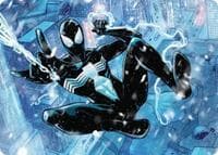 Spectacular Spider-Man (Black) Art Card - Art Series: Marvel's Spider-Man - Magic: The Gathering card