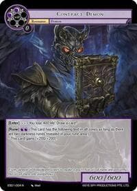 Contract Demon - Evil Cluster Starter Deck 1: Valgott - Force of Will card