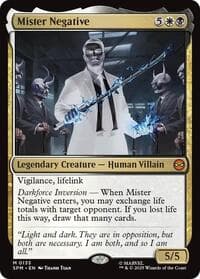Mister Negative - Marvel's Spider-Man - Magic: The Gathering card