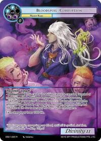 Bloodspoil Corruption - Evil Cluster Starter Deck 1: Valgott - Force of Will card