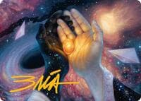 The Soul Stone Art Card (Gold-Stamped Signature) - Art Series: Marvel's Spider-Man - Magic: The Gathering card