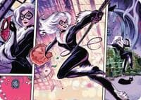 Black Cat, Cunning Thief Art Card - Art Series: Marvel's Spider-Man - Magic: The Gathering card