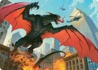 Grendel, Spawn of Knull Art Card - Art Series: Marvel's Spider-Man - Magic: The Gathering card