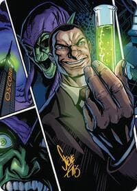 Norman Osborn Art Card (Gold-Stamped Signature) - Art Series: Marvel's Spider-Man - Magic: The Gathering card
