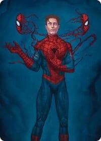 Secret Identity Art Card - Art Series: Marvel's Spider-Man - Magic: The Gathering card