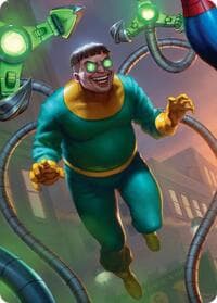 Doc Ock, Evil Inventor Art Card - Art Series: Marvel's Spider-Man - Magic: The Gathering card