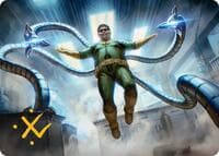 Doctor Octopus, Master Planner Art Card (25/54) (Gold-Stamped Signature) - Art Series: Marvel's Spider-Man - Magic: The Gathering card