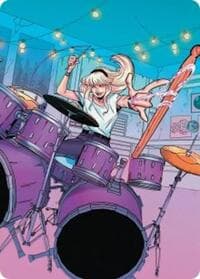 Gwen Stacy Art Card (34/54) - Art Series: Marvel's Spider-Man - Magic: The Gathering card