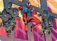 Scarlet Spider, Ben Reilly Art Card - Art Series: Marvel's Spider-Man - Magic: The Gathering card