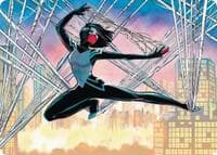 Silk, Web Weaver Art Card (39/54) - Art Series: Marvel's Spider-Man - Magic: The Gathering card