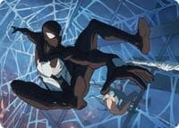 Symbiote Spider-Man Art Card - Art Series: Marvel's Spider-Man - Magic: The Gathering card
