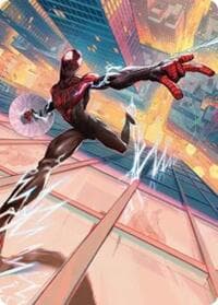 Ultimate Spider-Man Art Card - Art Series: Marvel's Spider-Man - Magic: The Gathering card