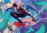 Spider-Man, Brooklyn Visionary Art Card - Art Series: Marvel's Spider-Man - Magic: The Gathering card
