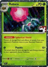 Rabsca - 024/162 (Cosmos Holo) - Prize Pack Series Cards - Pokemon card