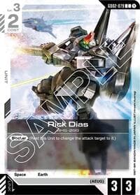 Rick Dias - Dual Impact - Gundam Card Game card