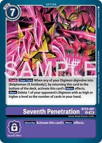 Seventh Penetration - Hackers' Slumber - Digimon Card Game card