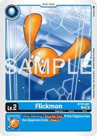 Flickmon - Hackers' Slumber - Digimon Card Game card