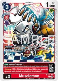 Musclemon - Hackers' Slumber - Digimon Card Game card