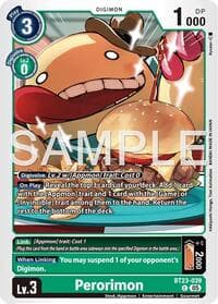 Perorimon - Hackers' Slumber - Digimon Card Game card