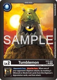 Tumblemon (Limited Foil) - Sinister Order - Digimon Card Game card