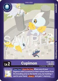 Cupimon (Limited Foil) - Sinister Order - Digimon Card Game card