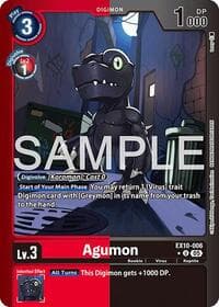 Agumon (Limited Foil) - Sinister Order - Digimon Card Game card
