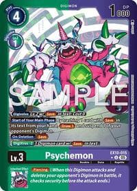 Psychemon (Limited Foil) - Sinister Order - Digimon Card Game card