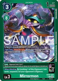 Mirrormon (Limited Foil) - Sinister Order - Digimon Card Game card