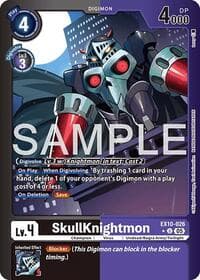 SkullKnightmon (Limited Foil) - Sinister Order - Digimon Card Game card