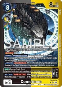 Cometmon (Limited Foil) - Sinister Order - Digimon Card Game card