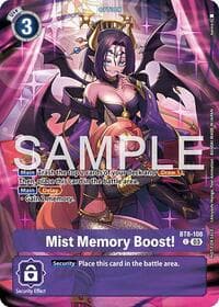 Mist Memory Boost! (Sinister Order Legend Pack) - New Awakening - Digimon Card Game card