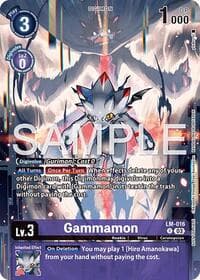 Gammamon (Sinister Order Legend Pack) - Exceed Apocalypse - Digimon Card Game card