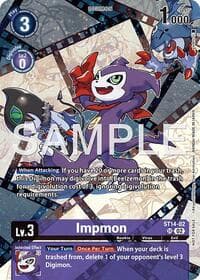 Impmon (Sinister Order Legend Pack) - Starter Deck 14: Beelzemon Advanced Deck Set - Digimon Card Game card