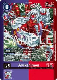 Arukenimon (Limited Foil) - Sinister Order - Digimon Card Game card