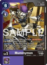 Mummymon (Limited Foil) - Sinister Order - Digimon Card Game card