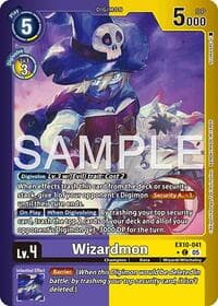 Wizardmon (Limited Foil) - Sinister Order - Digimon Card Game card