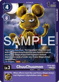 ChuuChuumon (Limited Foil) - Sinister Order - Digimon Card Game card