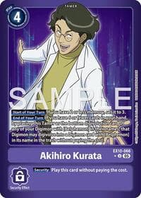 Akihiro Kurata (Limited Foil) - Sinister Order - Digimon Card Game card