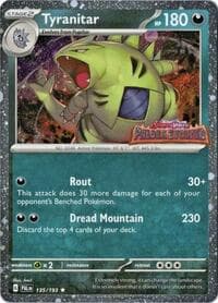 Tyranitar (Paldea Evolved Stamp) - Miscellaneous Cards & Products - Pokemon card