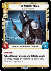 The Mandalorian - Cleaning up Nevarro - Secrets of Power - Star Wars: Unlimited card