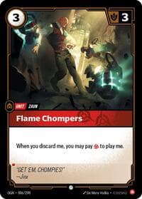 Flame Chompers - Origins - Riftbound: League of Legends Trading Card Game card