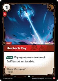 Hextech Ray - Origins - Riftbound: League of Legends Trading Card Game card