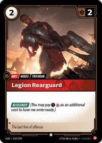Legion Rearguard - Origins - Riftbound: League of Legends Trading Card Game card