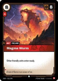 Magma Wurm - Origins - Riftbound: League of Legends Trading Card Game card