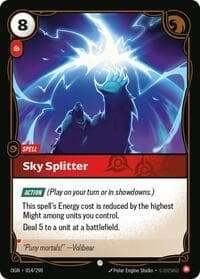 Sky Splitter - Origins - Riftbound: League of Legends Trading Card Game card