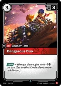 Dangerous Duo - Origins - Riftbound: League of Legends Trading Card Game card
