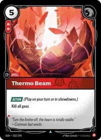 Thermo Beam - Origins - Riftbound: League of Legends Trading Card Game card