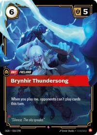 Brynhir Thundersong - Origins - Riftbound: League of Legends Trading Card Game card
